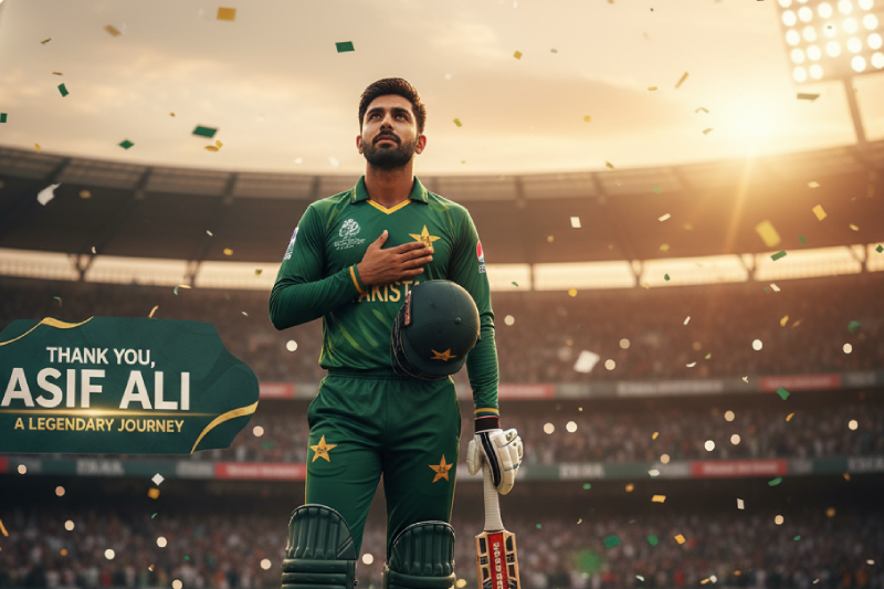 Asif Ali Announces Retirement from International Cricket