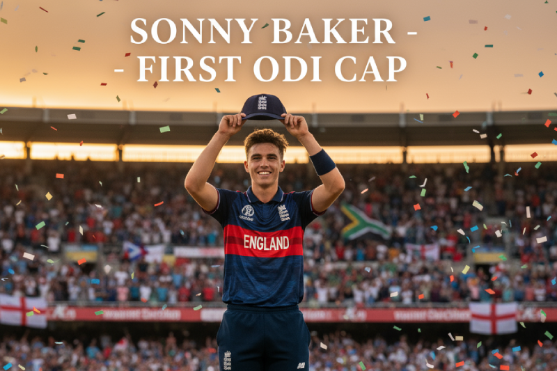 England vs South Africa: Sonny Baker Earns First ODI Cap