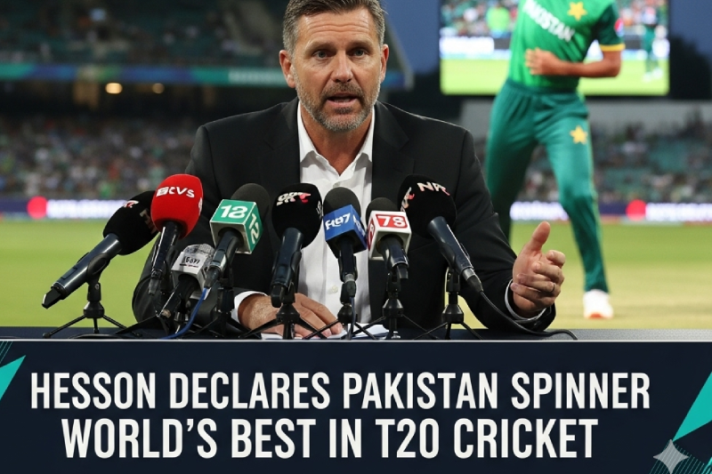 Hesson Declares Pakistan Spinner the World’s Best in T20 Cricket