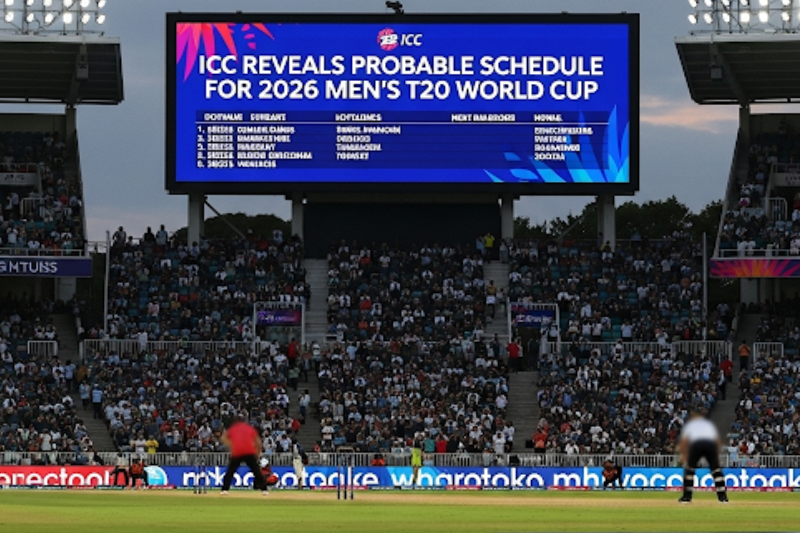 ICC Reveals Probable Schedule for 2026 Men’s T20 World Cup