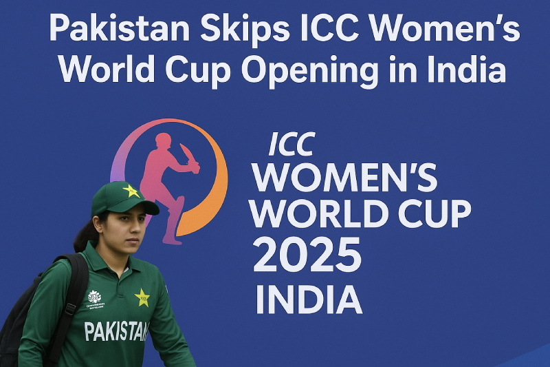 Pakistan Skips ICC Women’s World Cup Opening in India
